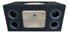 Custom Ported Sub Enclosure Box for 1 18" Subwoofer Plexiglass Window - BIRCH