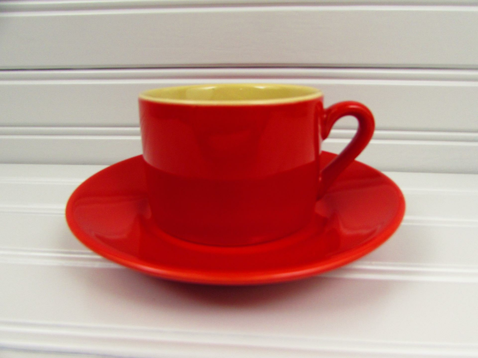 Set of 13 Classic Coffee & Tea Set w Coffe Tea Pot Multi Color Cups