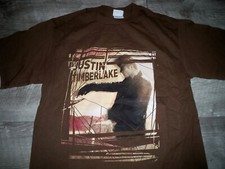 Y2K Justin Timberlake Tour The Stripped Concert Band Shirt T-shirt Medium 2003