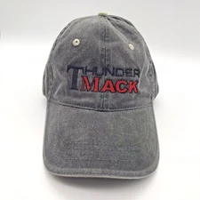 Thunder Mack Charcoal Cotton Baseball Cap Otto Quality Headwear Dad Trucker Hat