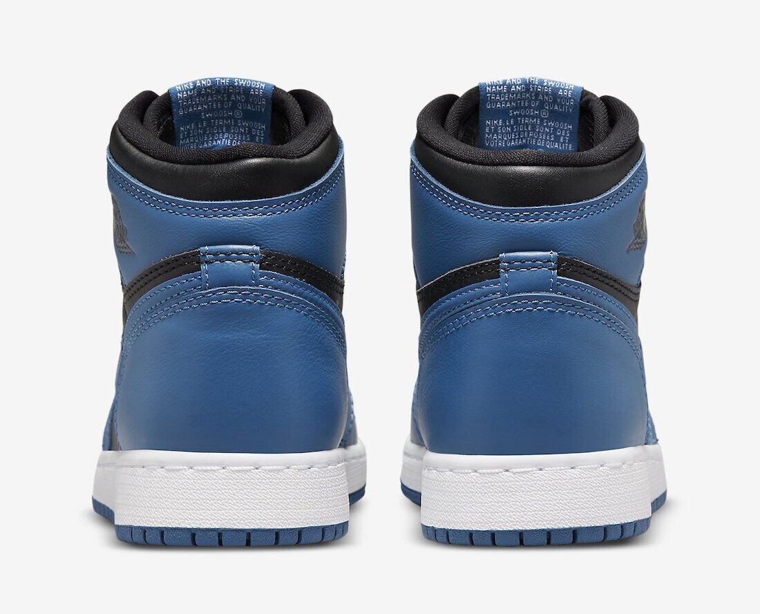 Nike Air Jordan 1 Retro High OG Dark Marina Blue 555088-404 Men's