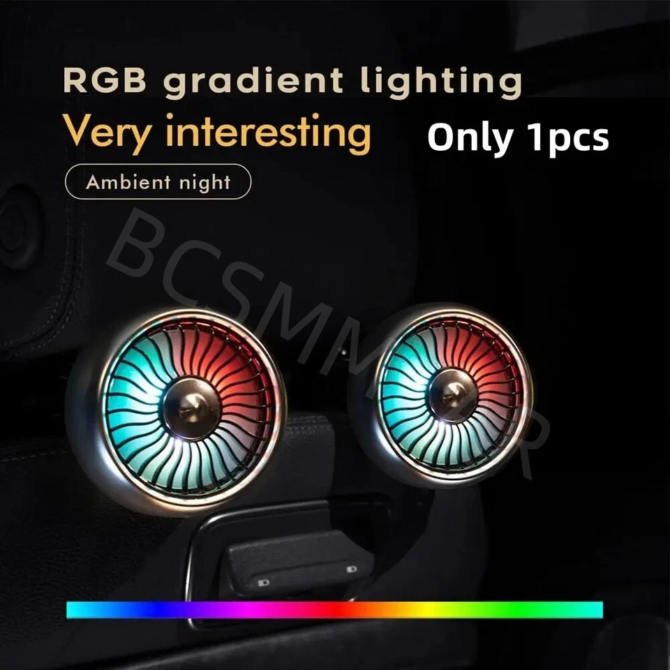 Car ABS Cooling Fan For Backseat USB Powered Auto Seat Hook Fans With 3 Speeds - Изображение 4 из 4