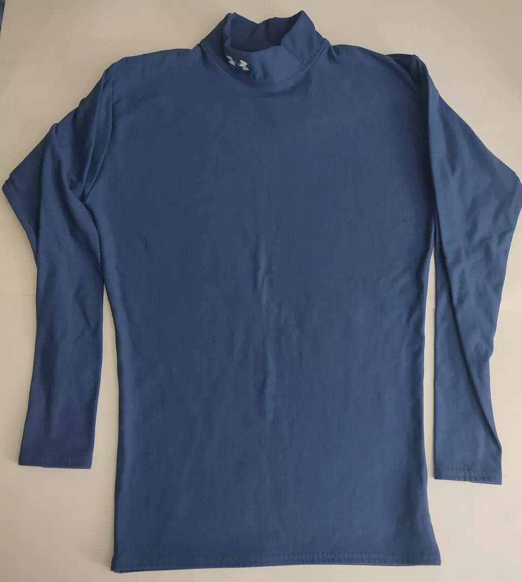 Under Armour Youth Blue Long Sleeve Turtleneck. Large. Pre-owned.