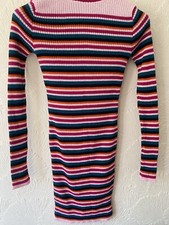 Brand new w tags Multicoloured Cotton Bodycon Dress size 8