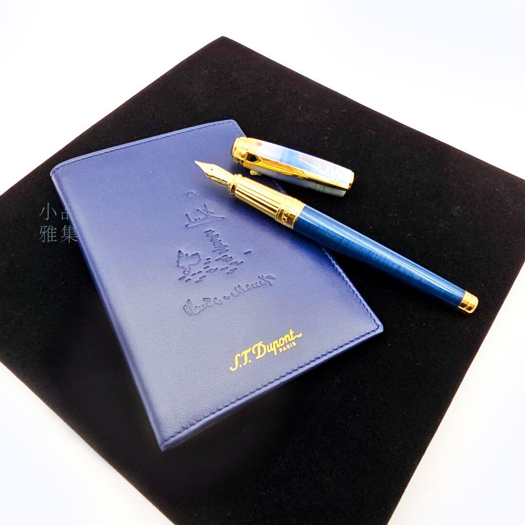 S.T. Dupont Claude Monet ボールペン S.T. Dupont Monet Soleil Levant 14K Fountain Roller Pen Passport