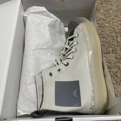 Size 6 - Converse Chuck 70 High x A-Cold-Wall Silver Birch 2022
