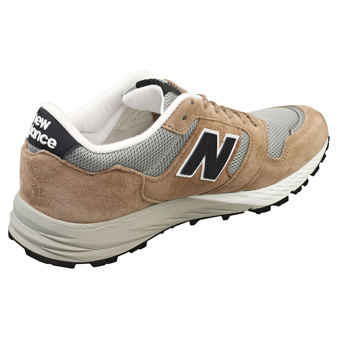 New Balance 575 Made In England Mens Casual Trainers in Brown Grey