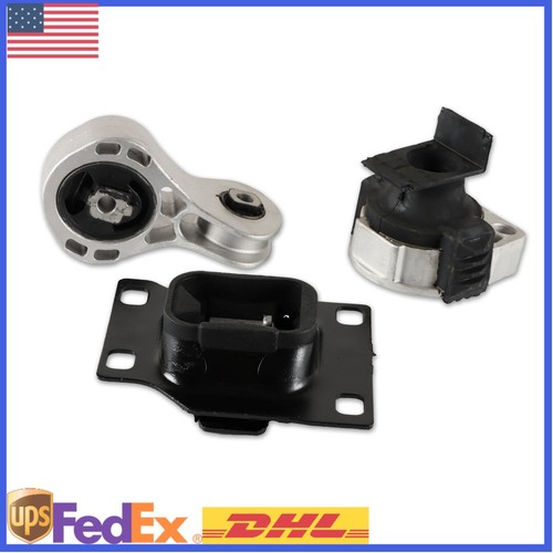 Kit 3 Supporti Motore Compatibili Con Ford Focus 2.0L 2008-2011 | Ricambi A5322 A2986 A5312 | Staffe Originali Sostitutive