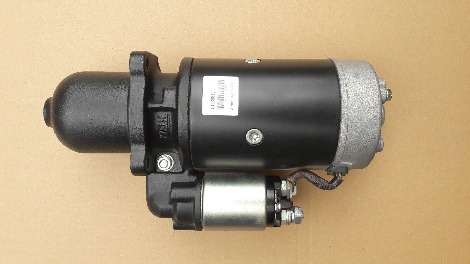 Démarreur Bosch Reman 01368013 24V 4kW pour moteurs VM Motori et Palmieri