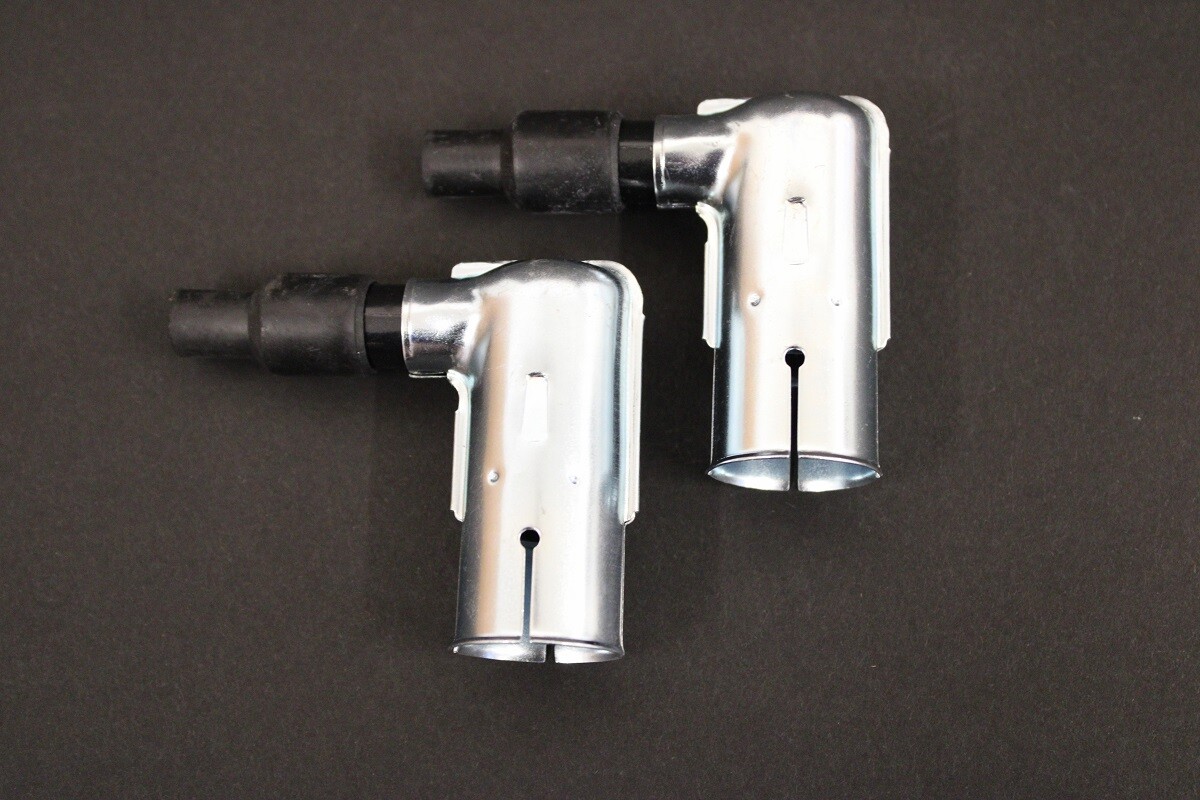 Yamaha - Kawasaki Pair Of Period Metal Spark Plug Caps