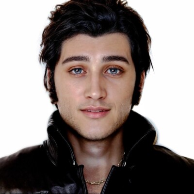 Humanoid Brian Bust | KI Kunst - ChatBot Roboter V25