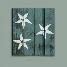 Sea Star Nautical Stencil - Reusable Wall Stencils for DIY Beach House Decor