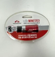 * HIGH GEAR * LED MINI TORCH ' USB RECHARGABLE ' RED ' 10 LUMENS '