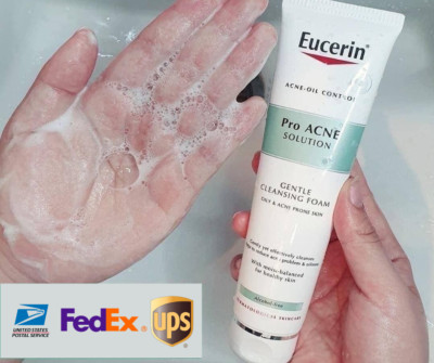 Eucerin Pro Acne Solution Soft Cleansing Foam 150g- Oil Acne Control | Free Ship
