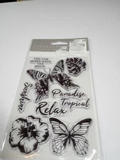 Kaisercraft Clear Stamps 9 Pieces Sunkissed #CS379 NEW