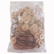 Front Rail Paper Punchings For Piano Keys Key Dip- .015" Thick - 1,000 Punchings
