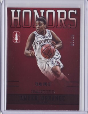 2015 Panini Collegiate Stanford Honors Black Amber Orrange 02/10 - Flat S/H