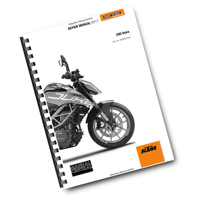 KTM 2017 - 390 DUKE - SERVICE REPARATUR WERKSTATT