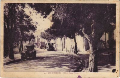 CPA AK TUNISIE AIN-DRAHAM hotel Beau Séjour (13415)