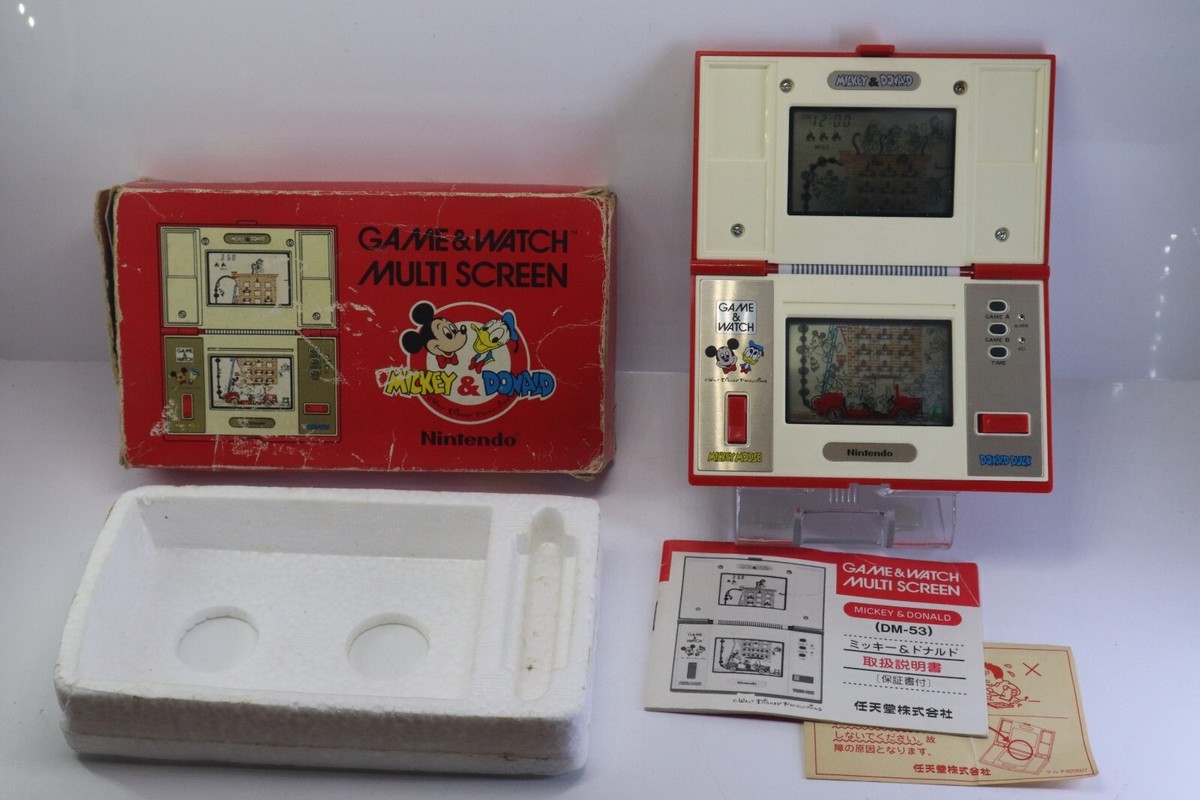 その他 Nintendo Game & Watch Mickey & Donald Nintendo Game & Watch Mickey & Donald (Multiscreen) | eBay