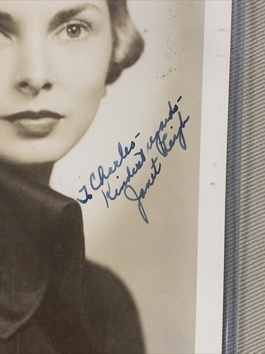 TONY CURTIS & JANET LEIGH Signed Photograph JSA LOA - Picture 3 of 9