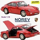 Porsche 911 Carrera 2 Type: 964 Coupe 1990-94 Red Red 1:18 Norev 187320