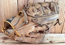 VTG Franklin Baseball Glove 4051 Mitt RHT Top Grain Top Grain Pro Pocket 10  