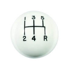 5 Speed Logo Imprinted Shift Knob White 38-16 For Hurst Chrome Shifter Sticks 5 Speed Logo Imprinted Shift Knob White 38-16 For Hurst Chrome Shifter Sticks