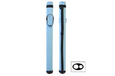 Delta MACARON 1x1 Hard Pool Cue Case Sky Blue.