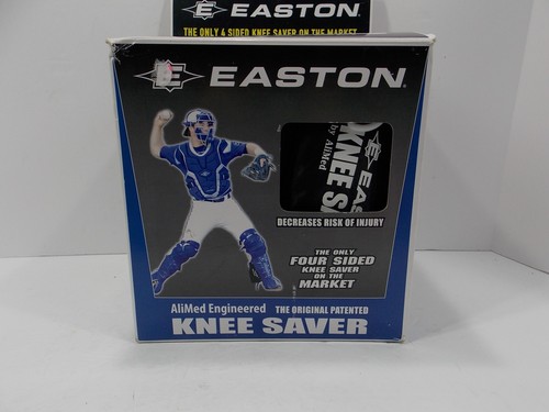 NEW EASTON Baseball/Softball Catcher Knee Saver by Alimed Size Large Black Pair - Picture 5 of 5