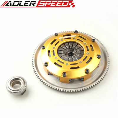 Race Clutch Kit Twin Disc For 92-05 Honda Civic D15 D16 D17 w/ Standard Flywheel