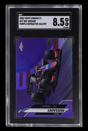 Roy Nissany [Refractor] #77 2020 Topps Chrome Formula 1 card