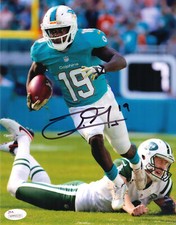 NFL Miami Dolphins Jakeem Grant #19 Autographed Picture 8x10 JSA Signed Photo