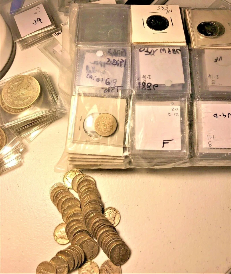 BIG GRAB BAG WITH OVER 80 COIN, SILVER, MINT, PROOF COINS, PR69 NGC/PCGS #NB5 - Image 3 of 4