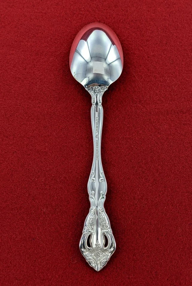 Oneida 1970 Michelangelo Sterling Silver 6" Tea Spoon No Monogram - Image 2 of 4