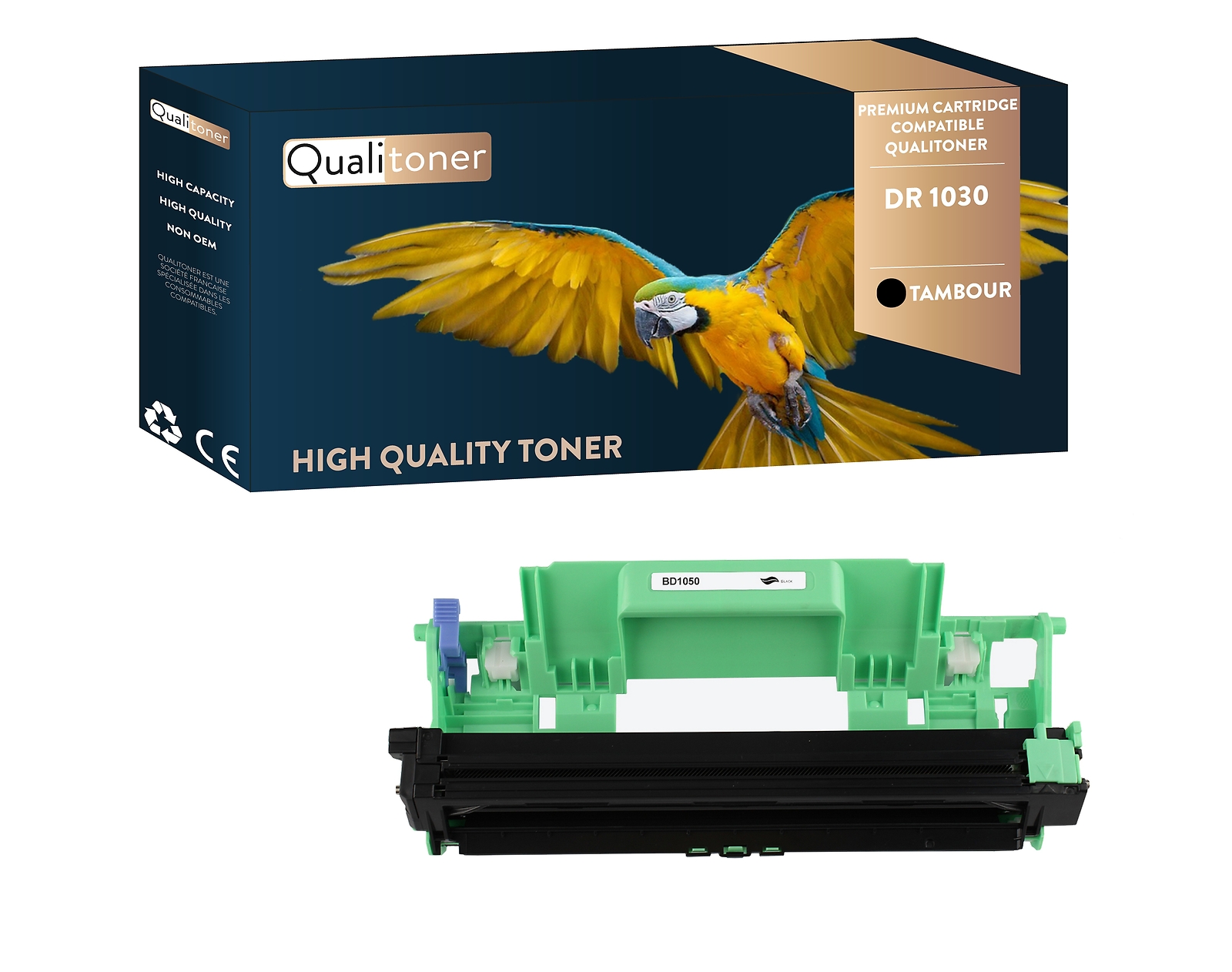 Tambours DR1030 compatible Brother Qualitoner pour les impressions du télétravail