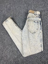 Vintage LEE Students Tight Fit Denim Jeans 25x31 Teens Blue Lee Riders NOS