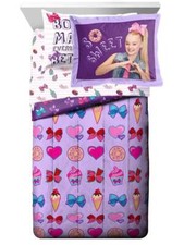 JoJo Siwa "Sweet Life " Kids Reversible Bed Set-AB083M7HTBC6