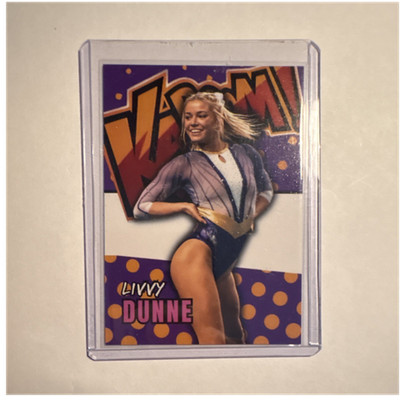 Kaboom 2024 Livvy Dunne Non-Sport Trading Card Original Standard Card Stock
