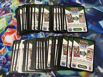 Pokémon Live Code Cards - Scarlet & Violet Era - Unused - 142 Card Lot