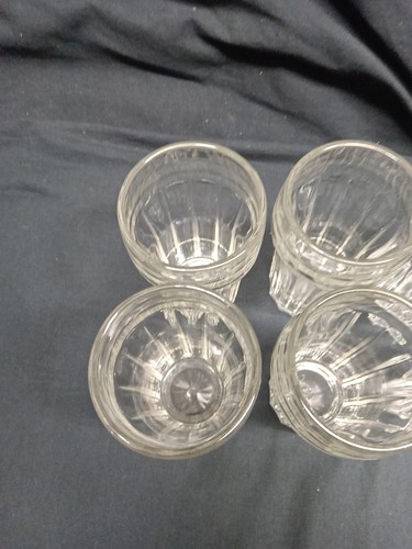 Set Of 6 MCM Hazel Atlas Juice Glasses - Picture 4 of 8