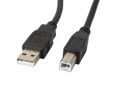 Lanberg AM-BM USB 2.0 Kabel 1,8 m Schwarz