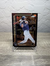 2025 Topps Chrome Gilded Larry Walker Gold Electroblack /5 #158 Colorado Rockies