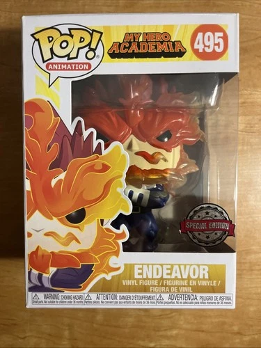 Funko Pop! Animation My Hero Academia #495 Endeavor Gamestop Exclusive Vinyl
