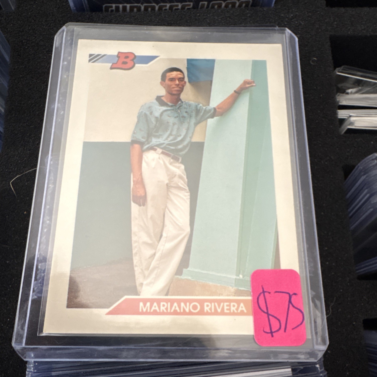 Bowman 1992 Mariano Rivera #302 Yankees MLB Baseball Trading Card