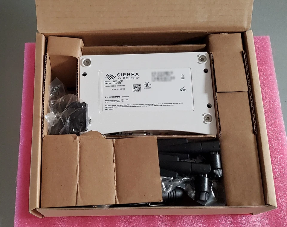 Sierra Wireless ES450 (AT&T Unlocked) 4G/LTE Modem Gateway MC7354 1102384 - Image 2 of 4