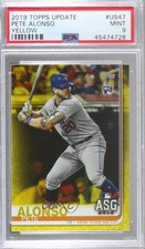 2019 Topps Update All-Star Walgreens Yellow Pete Alonso #US47 PSA 9 MINT 1c7