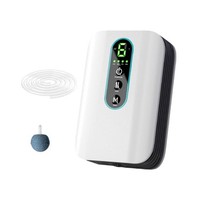 Eurowagens Sauerstoffpumpe Unterwasser FüR Fische USB Leiser Betrieb Luftpumpe