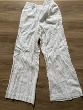 A New Day Size Small Linen White Pants