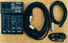 ART USB Mix 4 Audio Interface Mischpult Set +...
